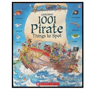 BUNDLE & SAVE 🏴‍☠️ Usborne 1001 Pirate Things to Spot Book